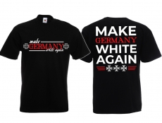 Frauen T-Shirt - Make Germany White Again - schwarz Frauen T-Shirt - Make Germany White Again - schwarz