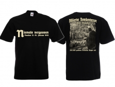 Frauen T-Shirt - Dresden - Niemals vergessen Frauen T-Shirt - Dresden - Niemals vergessen