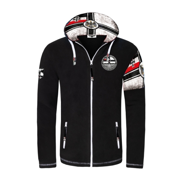 Premium Kapuzenjacke - Exploration of History - schwarz +++LIMITIERT+++RAUSVERKAUF+++ Premium Kapuzenjacke - Exploration of History - schwarz +++LIMITIERT+++RAUSVERKAUF+++