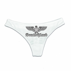 String Tanga - Deutschland mit Adler - weiß String Tanga - Deutschland mit Adler - weiß