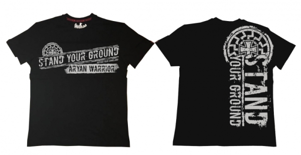 Premium Shirt - Stand your Ground - schwarz Premium Shirt - Stand your Ground - schwarz