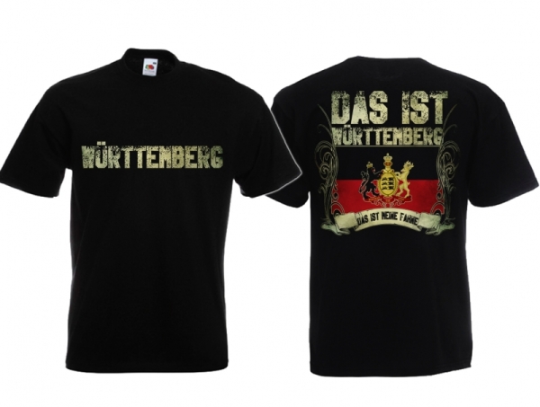 Frauen T-Shirt - Meine Fahne - Württemberg Frauen T-Shirt - Meine Fahne - Württemberg