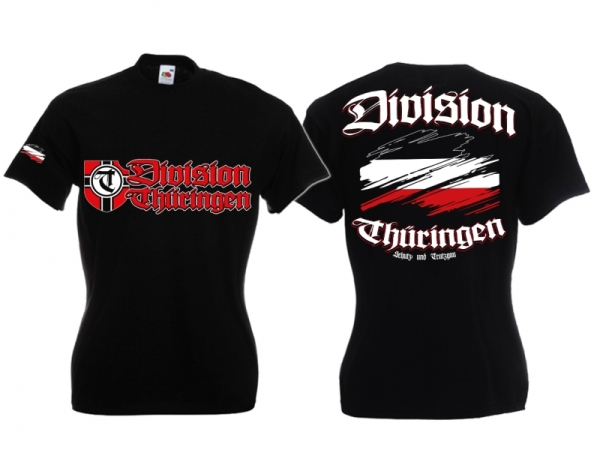Frauen T-Shirt - Division Thüringen - schwarz Frauen T-Shirt - Division Thüringen - schwarz