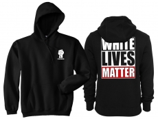 Kapuzenpullover - White Lives Matter - I can breath - schwarz Kapuzenpullover - White Lives Matter - I can breath - schwarz