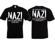 Frauen T-Shirt - NAZI - Nicht An Zwangsimpfung Interessiert Frauen T-Shirt - NAZI - Nicht An Zwangsimpfung Interessiert