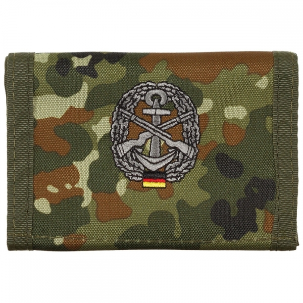 Portmonee - flecktarn - Marinesicherung Portmonee - flecktarn - Marinesicherung