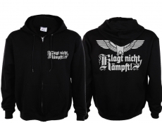 Kapuzenjacke - Klagt nicht, Kämpft - Motiv 4 Kapuzenjacke - Klagt nicht, Kämpft - Motiv 4