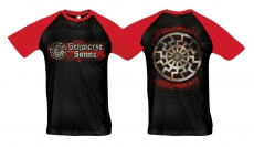 Raglan T-Shirt - Schwarze Sonne - Neue Generation - schwarz/rot Raglan T-Shirt - Schwarze Sonne - Neue Generation - schwarz/rot
