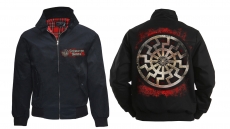 Harrington Jacke - bedruckt - schwarz - Schwarze Sonne - Neue Generation Harrington Jacke - bedruckt - schwarz - Schwarze Sonne - Neue Generation
