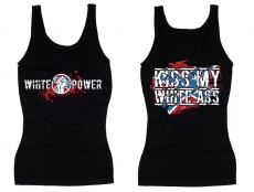 Frauen Top - Kiss My White Ass - Südstaaten Frauen Top - Kiss My White Ass - Südstaaten