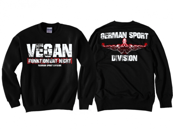 Pullover - German Sport Division - Vegan funkioniert nicht Pullover - German Sport Division - Vegan funkioniert nicht