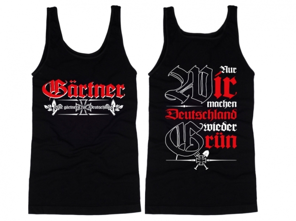 Muskelshirt/Tank Top - Gärtner Muskelshirt/Tank Top - Gärtner