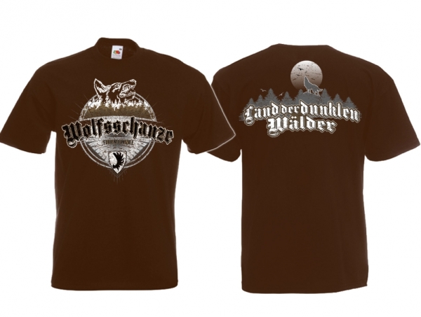 T-Hemd - Wolfsschanze - braun T-Hemd - Wolfsschanze - braun