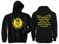 Frauen - Kapuzenpullover - Steck dir deine Impfung in den Arsch - Motiv 2 Frauen - Kapuzenpullover - Steck dir deine Impfung in den Arsch - Motiv 2