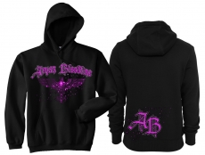 Frauen - Kapuzenpullover - Aryan Bloodline - schwarz/pink Frauen - Kapuzenpullover - Aryan Bloodline - schwarz/pink
