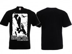 Frauen T-Shirt - Dive Bomber - Ju 87 Stuka - schwarz/weiß Frauen T-Shirt - Dive Bomber - Ju 87 Stuka - schwarz/weiß