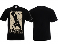 Frauen T-Shirt - Dive Bomber - Ju 87 Stuka - schwarz/beige Frauen T-Shirt - Dive Bomber - Ju 87 Stuka - schwarz/beige