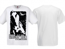 Frauen T-Shirt - Dive Bomber - Ju 87 Stuka - weiss/schwarz Frauen T-Shirt - Dive Bomber - Ju 87 Stuka - weiss/schwarz