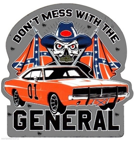Autoaufkleber - Dont mess with the General - 10cm Autoaufkleber - Dont mess with the General - 10cm