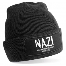 Mütze - BD - NAZI - Nicht An Zwangsimpfung Interessiert - schwarz Mütze - BD - NAZI - Nicht An Zwangsimpfung Interessiert - schwarz