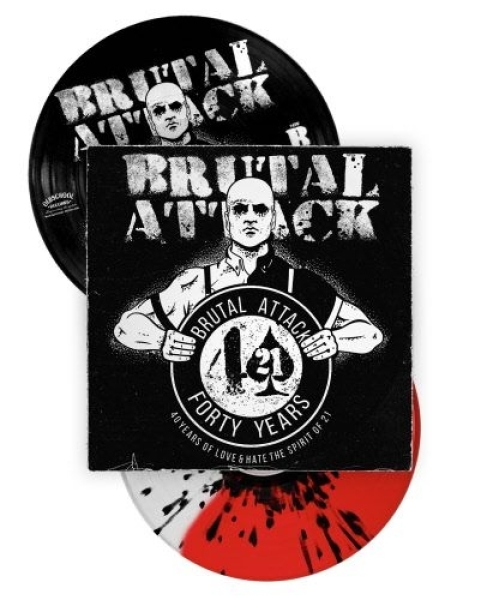 Brutal Attack - 40 years of love & hate - Picture-LP Brutal Attack - 40 years of love & hate - Picture-LP