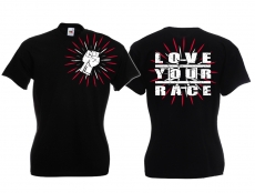 Frauen T-Shirt - Love your Race Frauen T-Shirt - Love your Race