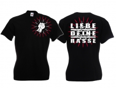 Frauen T-Shirt - Liebe deine Rasse Frauen T-Shirt - Liebe deine Rasse