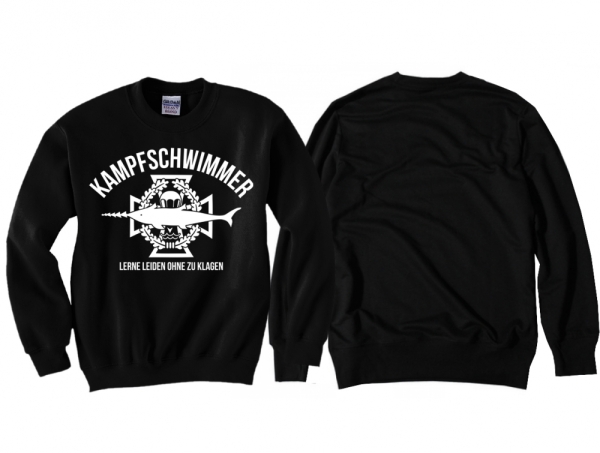 Pullover - Kampfschwimmer - schwarz Pullover - Kampfschwimmer - schwarz