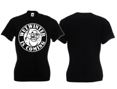 Frauen T-Shirt - Wutwinter is Coming - schwarz Frauen T-Shirt - Wutwinter is Coming - schwarz