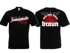 T-Hemd - Sonnenstudio 88 - Motiv 3 - schwarz T-Hemd - Sonnenstudio 88 - Motiv 3 - schwarz