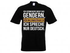 Frauen T-Shirt - #DenkenWieHabeck - Gendern Frauen T-Shirt - #DenkenWieHabeck - Gendern