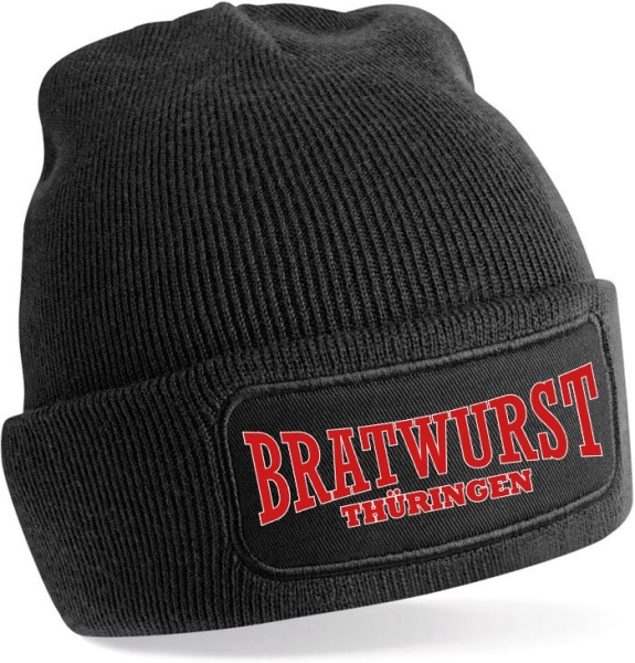 Mütze - BD - Bratwurst Thüringen - schwarz Mütze - BD - Bratwurst Thüringen - schwarz