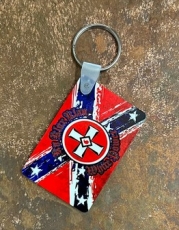 Schlüsselanhänger - KM - KKK - White Power Südstaaten Schlüsselanhänger - KM - KKK - White Power Südstaaten