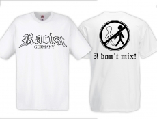 Frauen T-Shirt - Racist - weiß Frauen T-Shirt - Racist - weiß