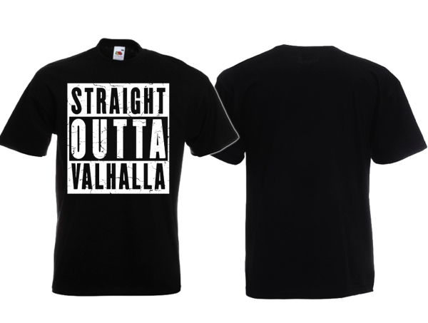 T-Hemd - Straight Outta Valhalla T-Hemd - Straight Outta Valhalla