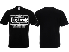 Frauen T-Shirt - Nazikeule - schwarz Frauen T-Shirt - Nazikeule - schwarz