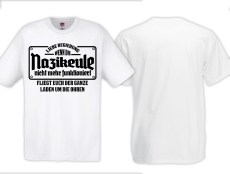 Frauen T-Shirt - Nazikeule - weiß Frauen T-Shirt - Nazikeule - weiß