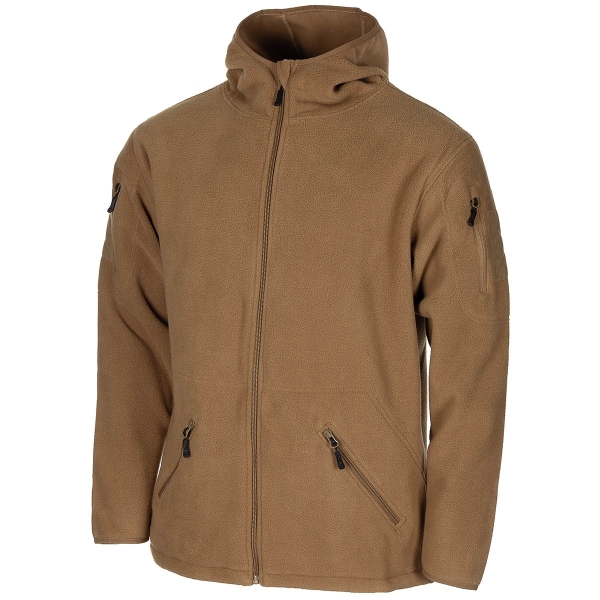 Jacke - MFH - Fleece-Jacke - Tactical - coyote tan Jacke - MFH - Fleece-Jacke - Tactical - coyote tan