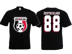 T-Hemd - Fußball - Deutschland - Trikot 88 - Motiv 2 T-Hemd - Fußball - Deutschland - Trikot 88 - Motiv 2