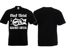 Frauen T-Shirt - Black Metal - Against Antifa - Motiv 1 Frauen T-Shirt - Black Metal - Against Antifa - Motiv 1