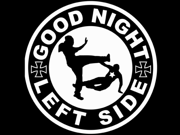 Pullover - Hatecore - mit Rückendruck