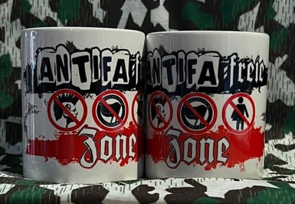 Tasse - Antifa freie Zone Tasse - Antifa freie Zone
