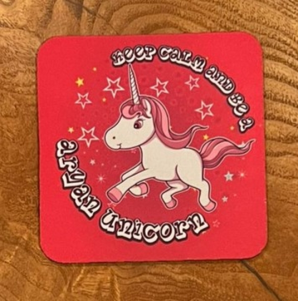 Getränkeuntersetzer - Aryan Unicorn Getränkeuntersetzer - Aryan Unicorn