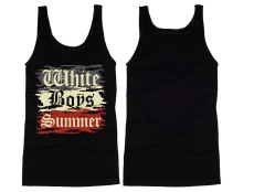 Muskelshirt/Tank Top - White Boy Summer - vintage - schwarz Muskelshirt/Tank Top - White Boy Summer - vintage - schwarz