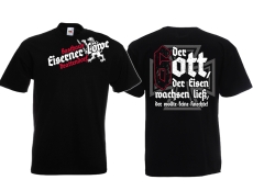 Frauen T-Shirt - Eiserner Löwe - Der Gott der Eisen wachsen ließ - schwarz Frauen T-Shirt - Eiserner Löwe - Der Gott der Eisen wachsen ließ - schwarz