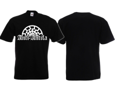 Frauen T-Shirt - Anti Antifa - Sonne - schwarz Frauen T-Shirt - Anti Antifa - Sonne - schwarz