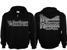 Kapuzenjacke - Eiserner Löwe - Logo - schwarz Kapuzenjacke - Eiserner Löwe - Logo - schwarz