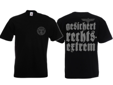 Frauen T-Shirt - Gesichert Rechtsextrem - Motiv 2 Frauen T-Shirt - Gesichert Rechtsextrem - Motiv 2
