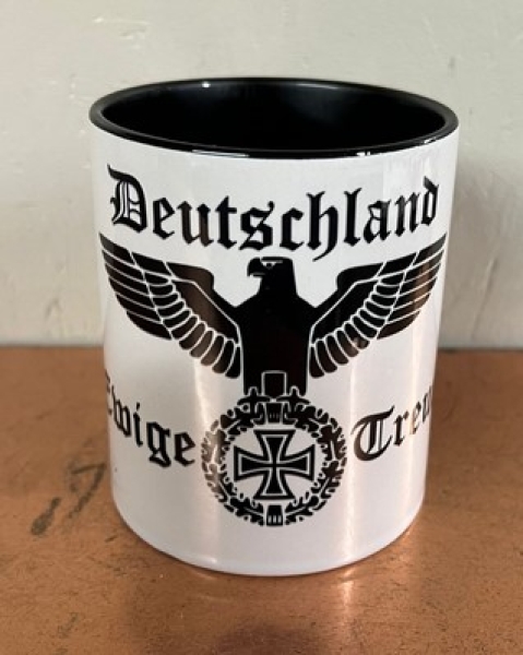 Tasse - schwarz - Deutschland - Ewige Treue Tasse - schwarz - Deutschland - Ewige Treue