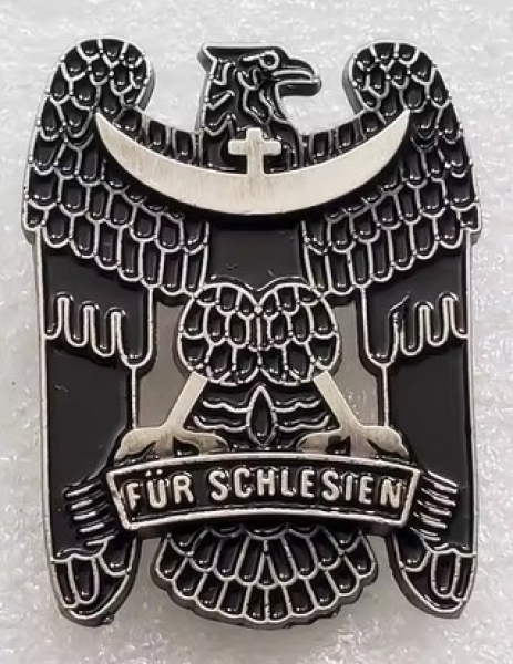 Pin - Für Schlesien - groß Pin - Für Schlesien - groß
